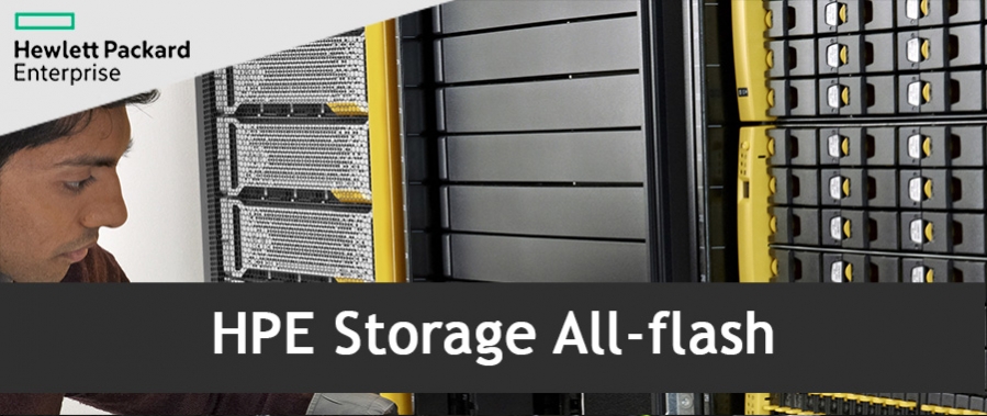 HPE All-flash storage